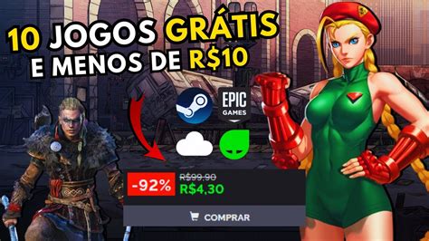 Jogos Gr Tis Na Steam E Epic Games Al M De Mais Jogos Por Menos De