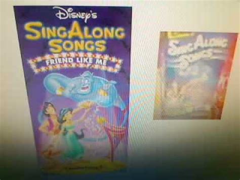 Disney Sing Along Songs Friend Like Me Youtube