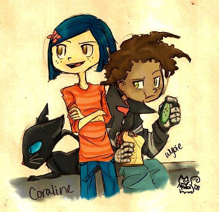 Coraline Fan Art: Coraline Fan Art- by MiyomotheCat | Coraline characters, Coraline and wybie ...