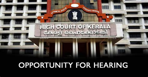 Kerala Hc Sets Aside Order Passed U S A Of Income Tax Act Without