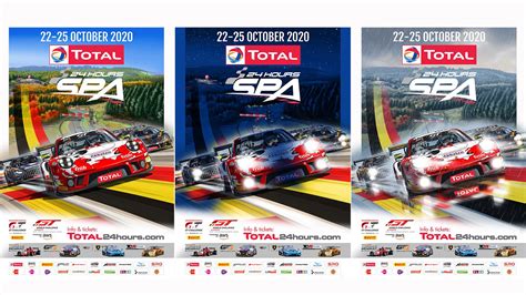 Concours Gagnez Les Affiches Des Total H De Spa Endurance Info