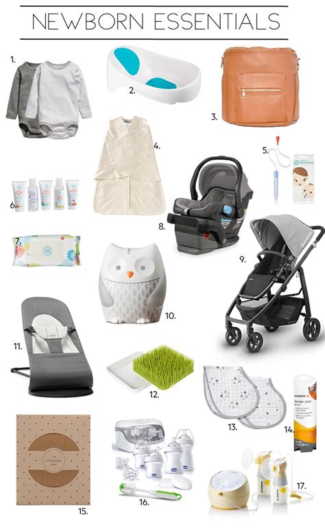 Newborn Essentials - My Must Haves Items - Kristina Lynne