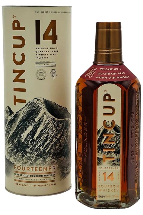 Buy Tincup Fourteener 14 Year Old Colorado Bourbon Whiskey Batch 2 Online