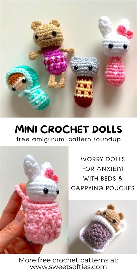 Mini Crochet Dolls · Free Amigurumi Pattern Roundup Sweet Softies