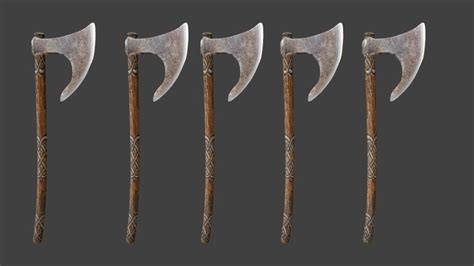 Celtic Weapons 3D model | CGTrader