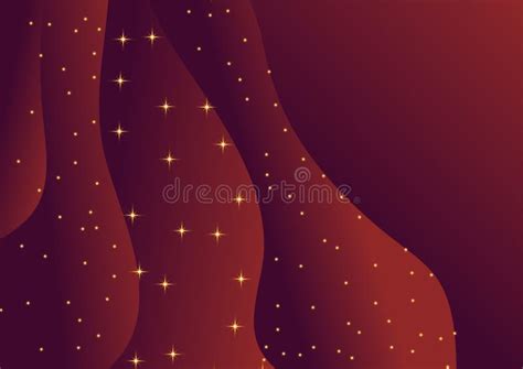 Red and Gold Abstract Background Stock Illustration - Illustration of ...