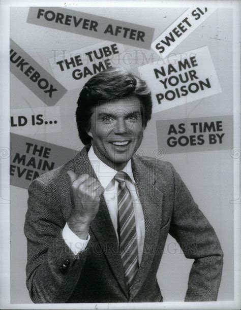 1984 John Davidsontv Game Show Hostsinger Historic Images