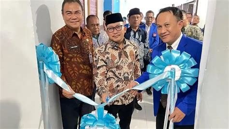 dibangun sejak  gedung lantai tiga untika luwuk akhirnya tuntas