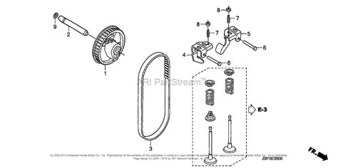 Honda Engines Gc160le Vxa Engine Ita Vin Gcabe 1000001 Parts Diagram For Camshaft