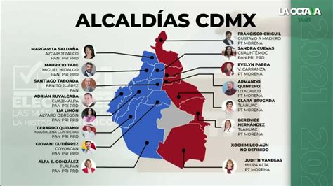 ¡la Cdmx Se Divide Estas Son Las Alcaldías Que Morena Perdió Ante El