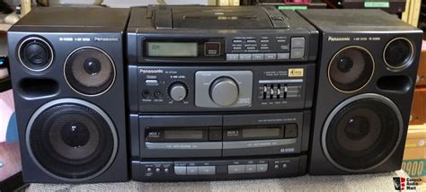 Panasonic Rx Dt690 Portable Stereo Cassete Cd Ghetto Blaster 175 Photo