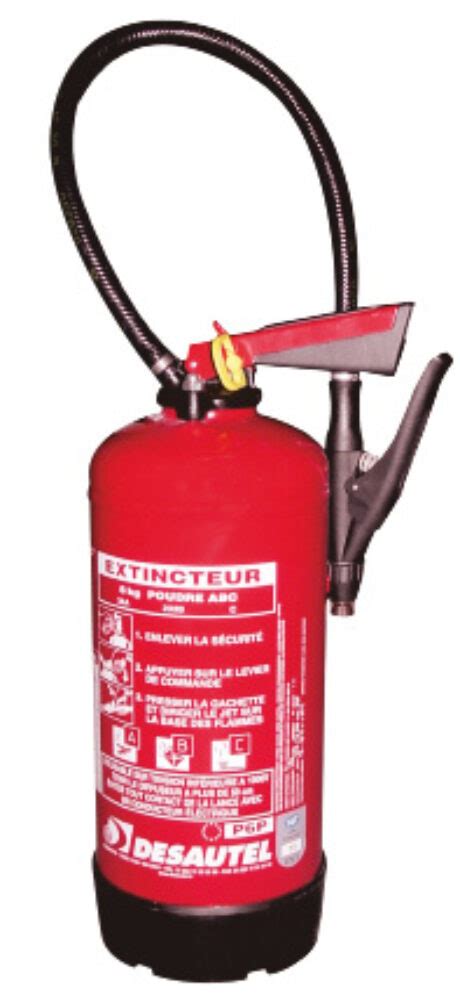 Extincteur Poudre Abc Kg P P Desautel Gallin