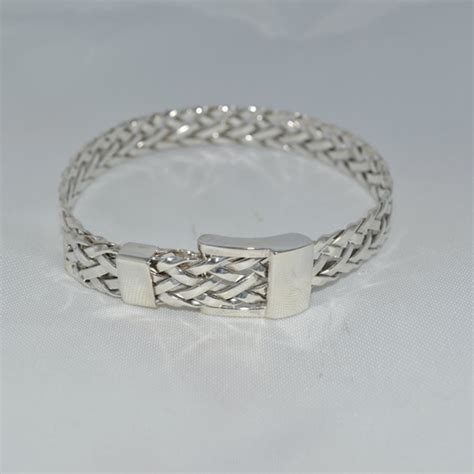 Sterling Silver Bangle Bracelet - Etsy