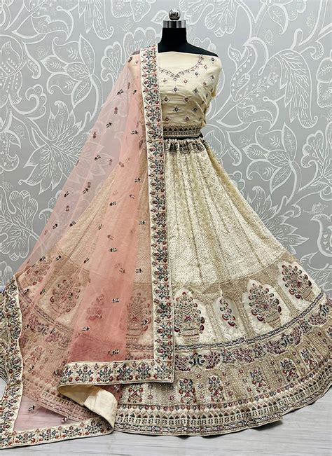 A2305 Aa Georgette Thread Dori Work New Designer Heavy Lehenga Cholis