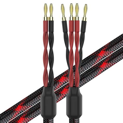 KK CABLE K4B 2B Bi Wire Lautsprecherkabel 1 Paar Set K4B 2B Amazon