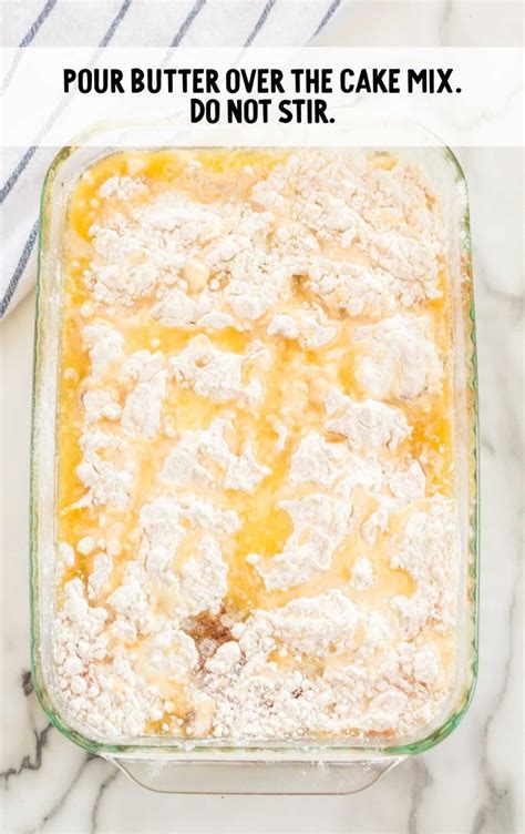 Peach Dump Cake Spaceships And Laser Beams Easy Peach Cobbler