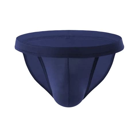Sous vêtements bikini en modal sexy pour hommes slips U convexe