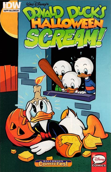 Donald Duck S Halloween Scream Comic Book By Idw Title Details