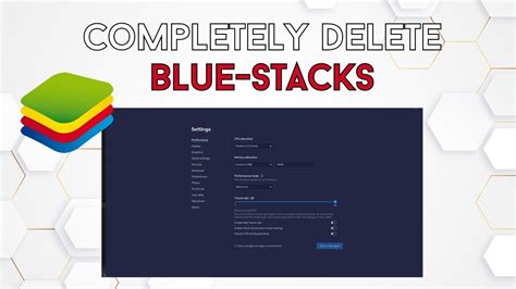 How To Completely Uninstall Bluestacks From Pc Youtube