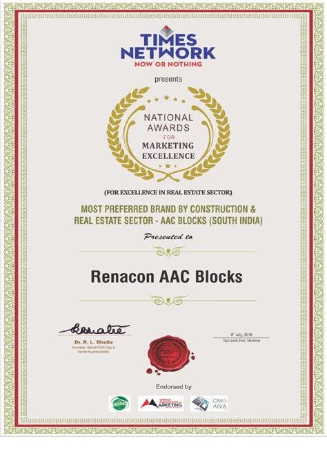 Renacon Aac Block Mm X Mm X Mm At Rs Piece In