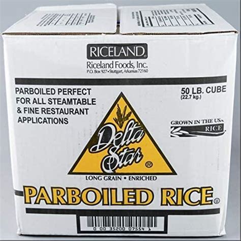 Delta Star Parboiled Rice 25 Lb Premium Quality Long Grain Rice