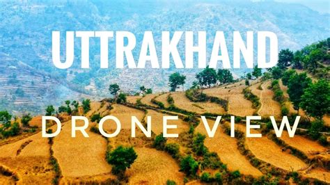 Beautiful Uttrakhand Drone View 4k Garhwal Region Medha Rawat