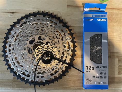 Shimano Slx Cs M Cassette And Chain Speed For Sale