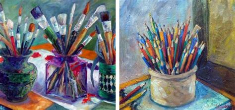 16 Everyday Objects As Painting Ideas - Streaks n Strokes