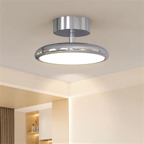 Garwarm Hallway Light 15W Semi Flush Mount Chandelier Modern LED