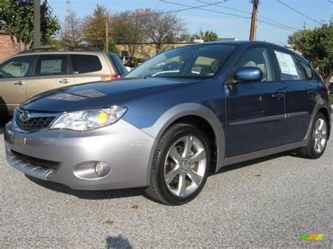 2008 Newport Blue Pearl Subaru Impreza Outback Sport Wagon #21114939 ...