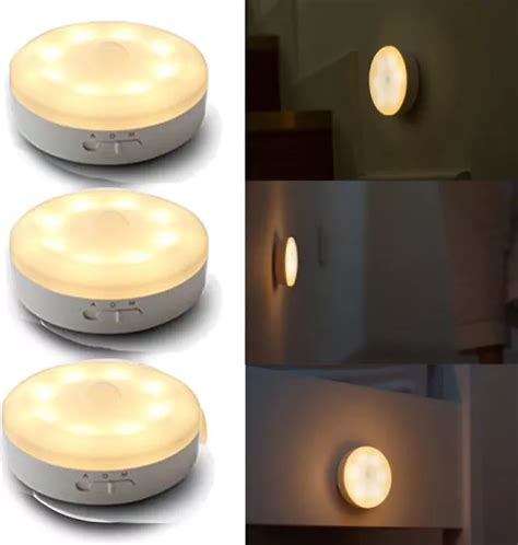 X Led Veilleuse Avec D Tecteur De Mouvement Veilleuse Lampe De Nuit