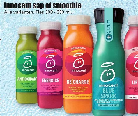 Innocent Sap Of Smoothie Aanbieding Bij Dirk