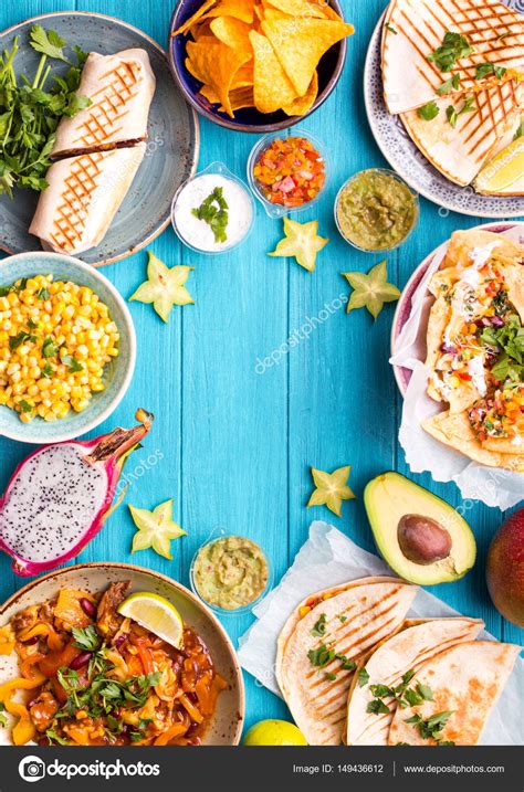 Mexican Food Background Stock Photo By ©somegirl 149436612