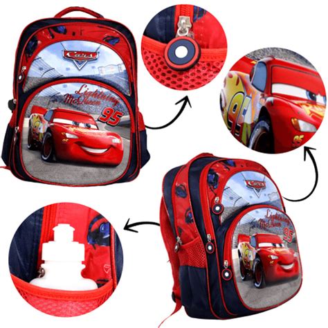 Kit Mochila Infantil Escolar Carros Rel Mpago Mcqueen D Na Americanas