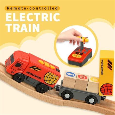 Tren De Juguete Con Control Remoto Sonido Y Luz