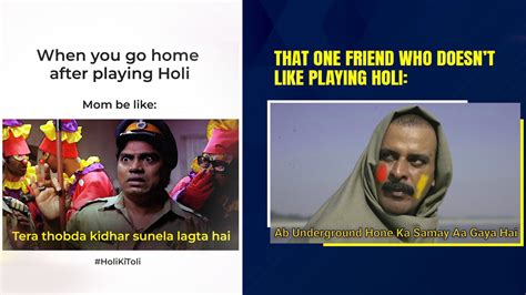 Viral News Check Out These Funny Holi Memes And Jokes Ahead Of