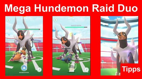 Mega Hundemon Raid Duo Gewinnen Wie Man Mega Hundemon Zu Zweit Besiegt