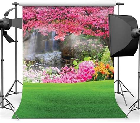 Amazon Sjoloon X Ft Spring Backdrop Scenery Pictorial Cloth