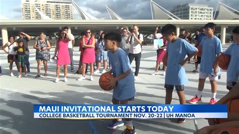 Maui Invitational Tips Off In Honolulu Amidst Unforeseen Wildfire