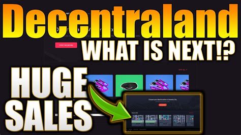 Decentraland Price Prediction - HUGE SALES! - Crypto Decentraland Coin Prediction 2021! MANA ...