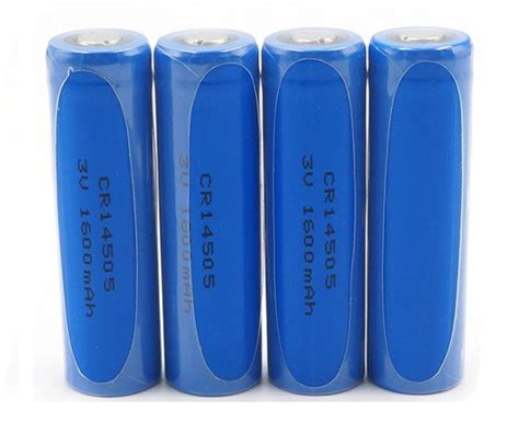 Primary Lithium Li Mn Battery CR14505 CRAA 3 0V 1500mAh For Utility