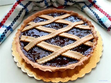 Crostata Con Marmellata Di Prugne Lo Scrigno Del Buongusto