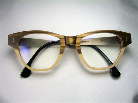 Rapp Eyeglasses Titanium Wayfarer Clubmaster Oval Etsy