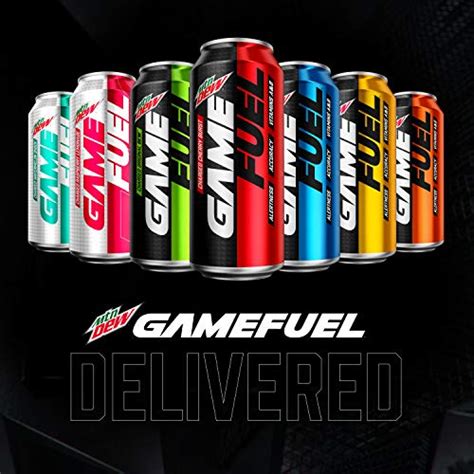 Mountain Dew Game Fuel Flavor Variety Pack Fl Oz Cans Pack