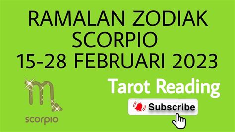 RAMALAN SCORPIO 15 28 FEBRUARI 2023 Sebuah Peluang Menarik Untuk