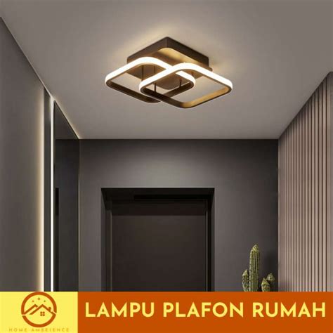 Promo Lampu Plafon Atap Led Dekorasi Rumah Minimalis Modern Elegan Tga