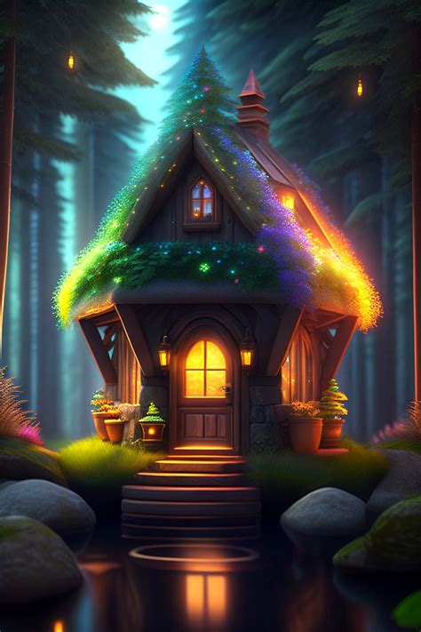 Download Forest, Fairy, House. Royalty-Free Stock Illustration Image ...