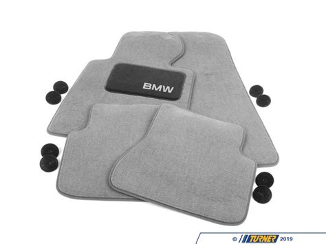 8211002127x Genuine Bmw E46 Convertible Floor Mats Convertible Only