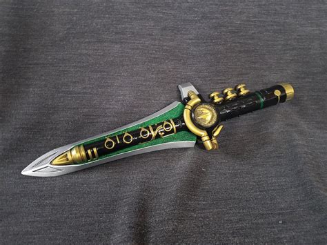 Green Ranger Dragon Dagger 3D Print | Etsy