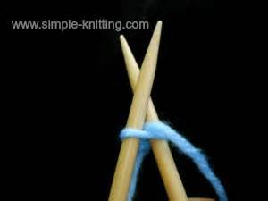 Knitted cast on knitting instructions